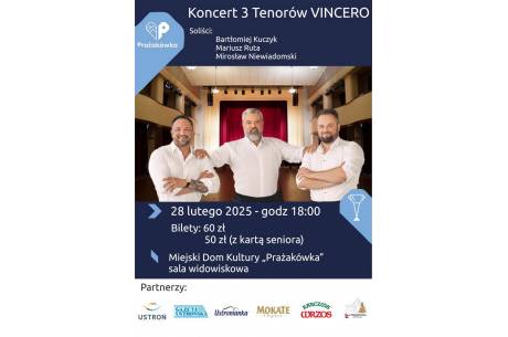 Koncert Trzech Tenorów Vincero